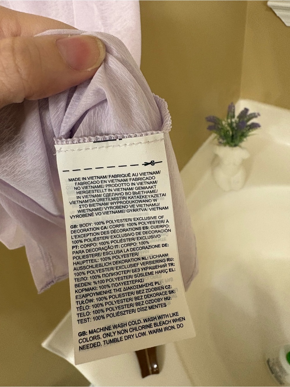 5/$20 The North Face Lightweight Racerback Tank Lavender S - Picture 5 of 6